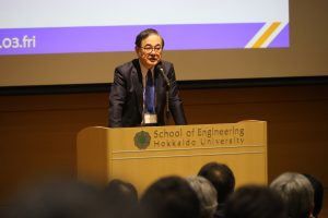 寳金総長の開会挨拶